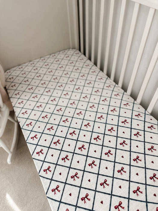 Bow Peep Fitted Cot Sheet