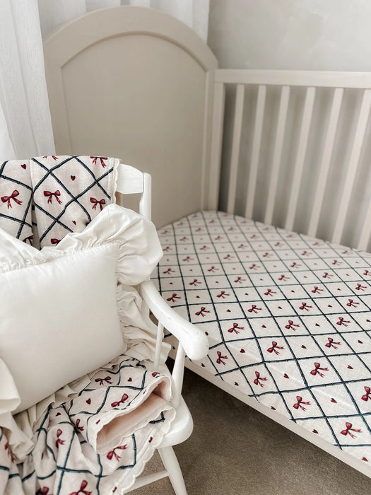 Bow Peep Fitted Cot Sheet