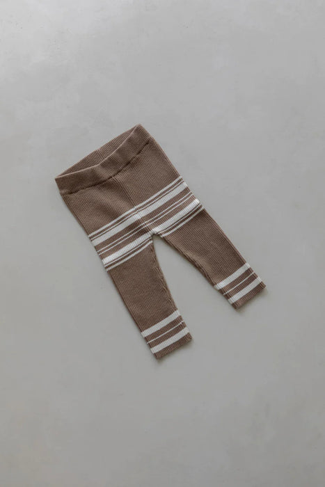 Leggings | Natural Stripe