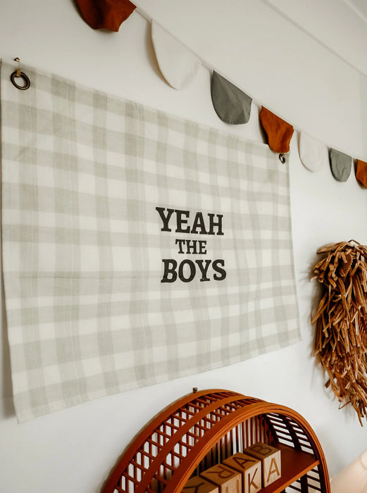 Wall Banner - Yeah The Boys